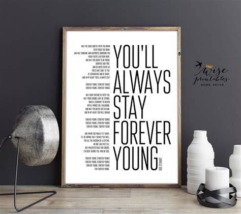 Lyrics To Forever Young By Rod Stewart
