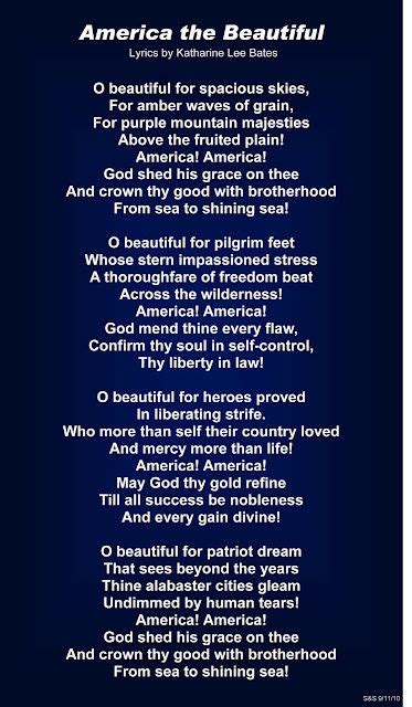 Beautiful America: Embrace Patriotism with its Lyrics!