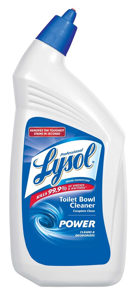 Lysol toilet bowl cleaner