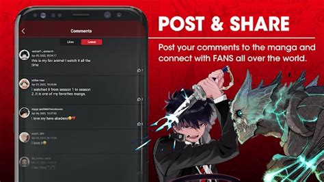 MANGA Plus公式アプリの画面イメージ