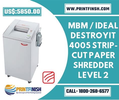 MBM Destroyit 4005 Shredder Review