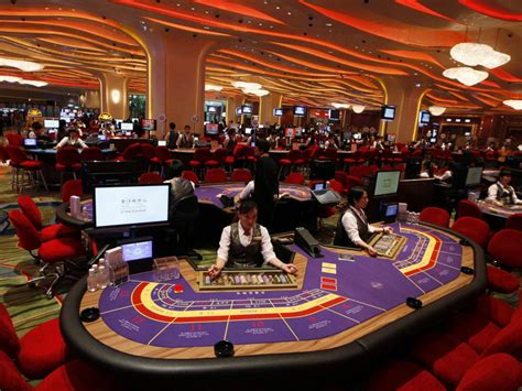 MGM Macau Casino inside gambling baccarat 2024 January