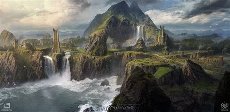 MIDDLE EARTH CAVES AND LANDSCAPES