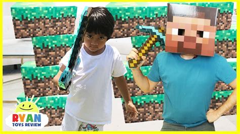MINECRAFT Roblox and Slither.io In Real Life toy hunt - YouTube