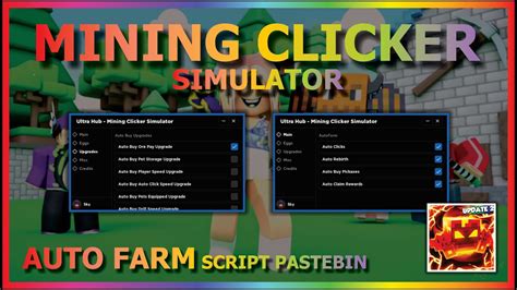 MINING SIMULATOR Script Pastebin 2022 AUTO FARM - YouTube