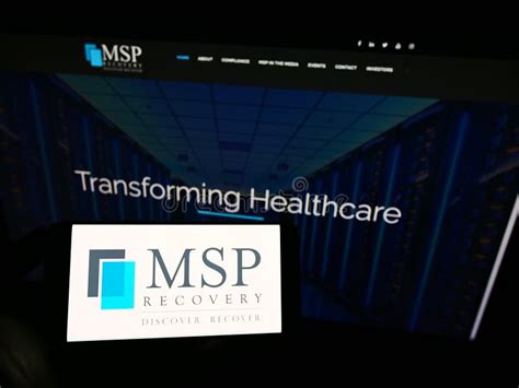 MSP Recovery Stock Image