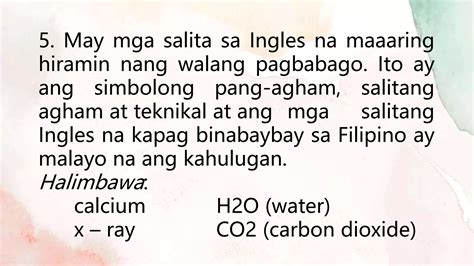 Maaaring Ibalik sa Ingles: Pagsasaayos ng mga Salita!