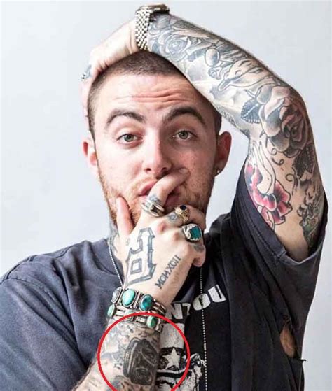 Stories and Meanings behind Mac Miller’s Tattoos Tattoo