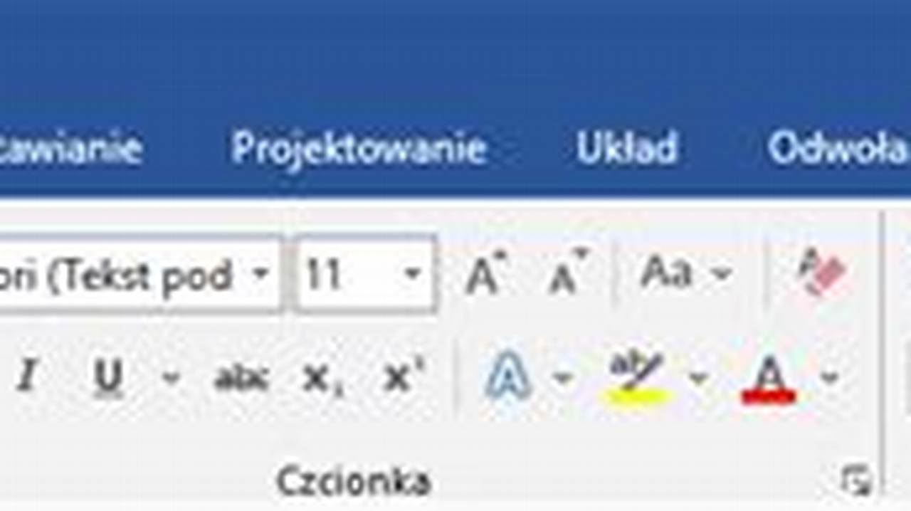 Mac Word Zmiana Formatowania Dokument Polskie Znaki