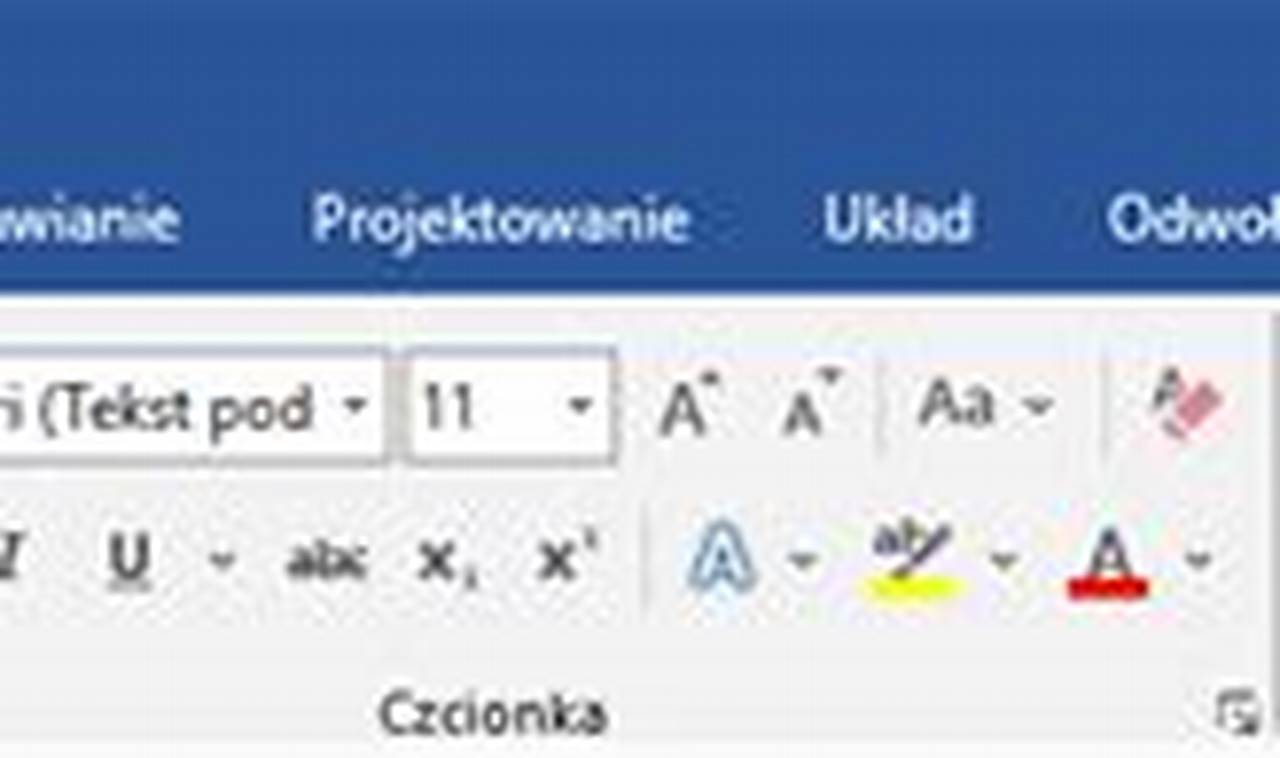 Mac Word Zmiana Formatowania Dokument Polskie Znaki