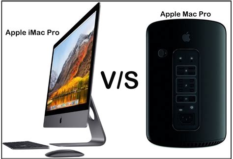 Mac Pro vs iMac Pro: design
