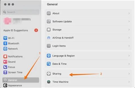 Mac to Mac transfer using File sharing