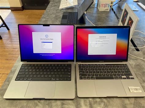 MacBook Pro 14 vs MacBook Pro 13: Design