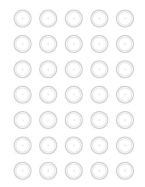 Macaron Template 1.5 Inch