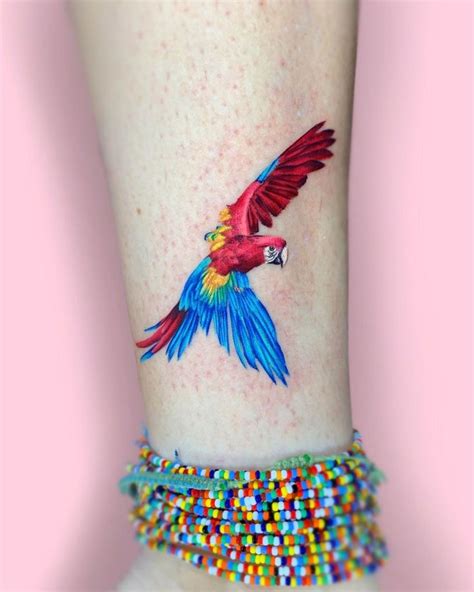60 Parrot Tattoo Designs For Men Mimicry Ink Ideas
