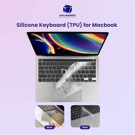 Macbook Apple Skin Keyboard Protector TRANSPARANT