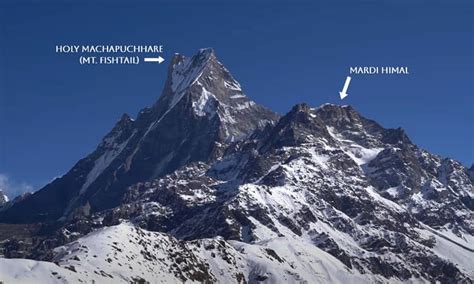 Machhapuchhre View from Mardi Himal