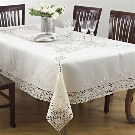 Machine Embroidery Table Cloth Designs