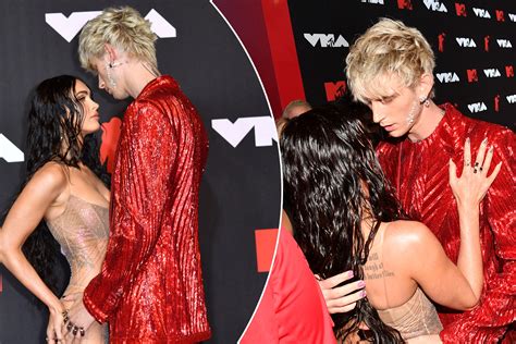 Machine Gun Kelly and Megan Fox PDA