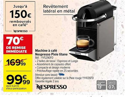 Machine Nespresso Promo Carrefour