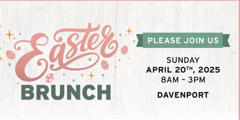 Machine Shed Easter Brunch 2025