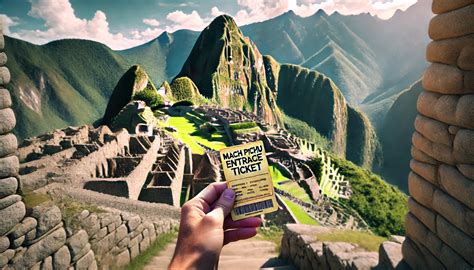 Machu Picchu Entry Tickets