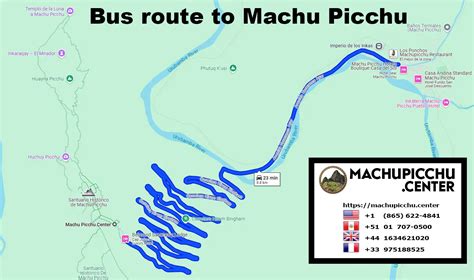 Machu Picchu bus route