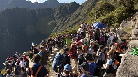Machu Picchu crowd management