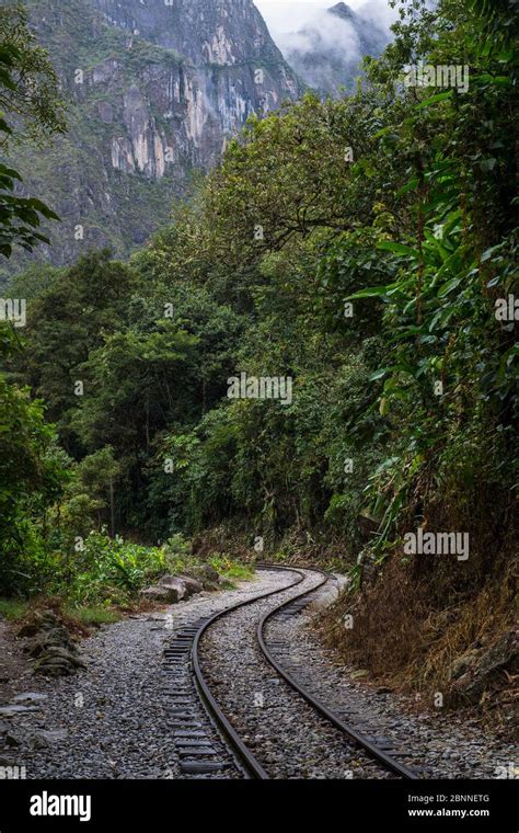 Machu Picchu train tracks