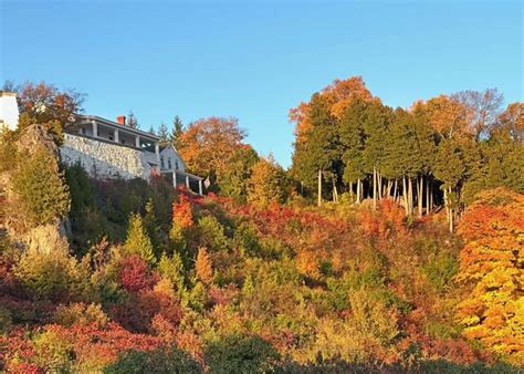 Mackinac Island Fall Colors 2024