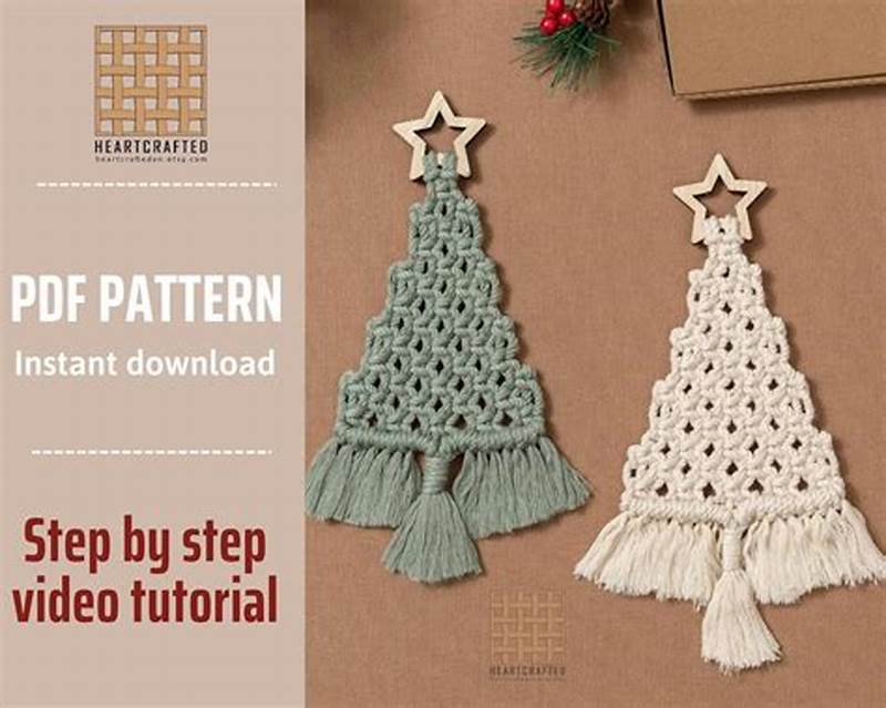 Macrame Christmas Tree Pattern