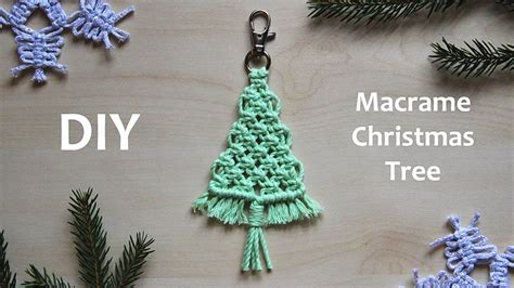 Macrame Christmas Tree Tutorial