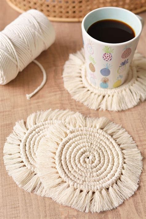 Macrame Coasters