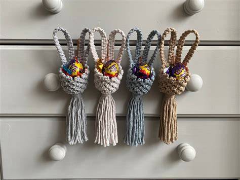 Macrame Easter Basket