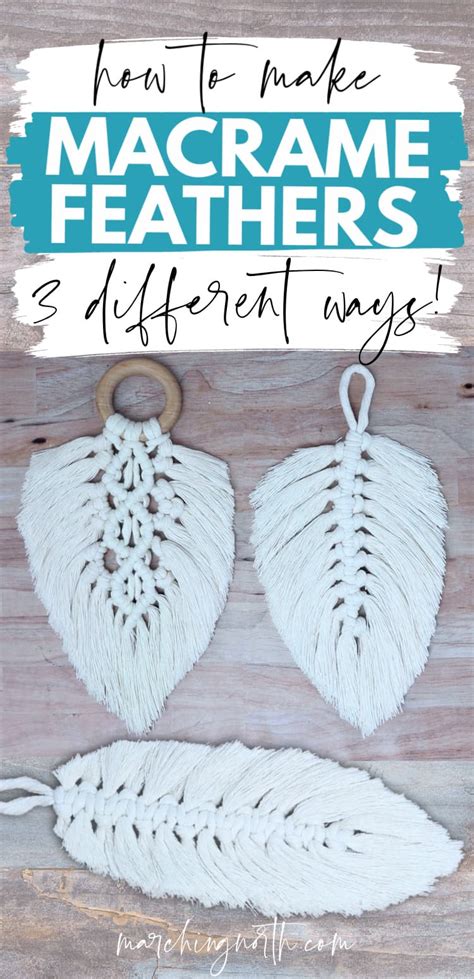 Macrame Feather Template
