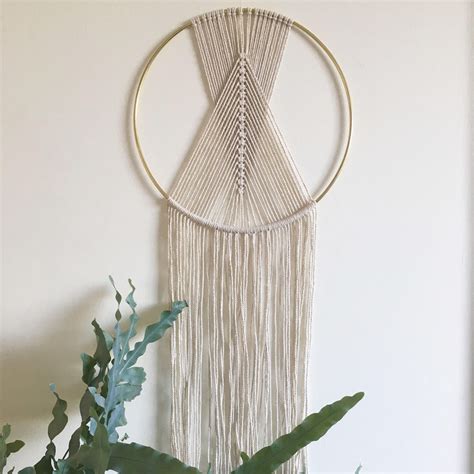 Macrame Hoop