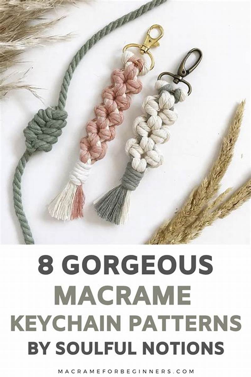 Macrame Keyring Pattern