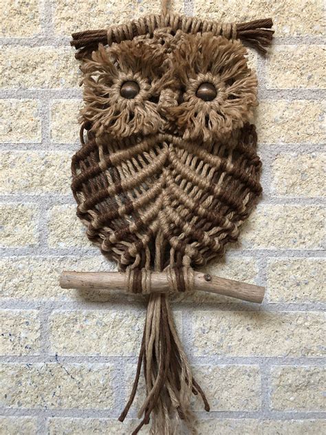 Macrame Owl Pattern