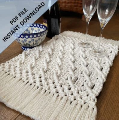 Macrame Placemat Pattern