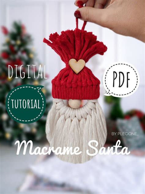 Macrame Santa Pattern