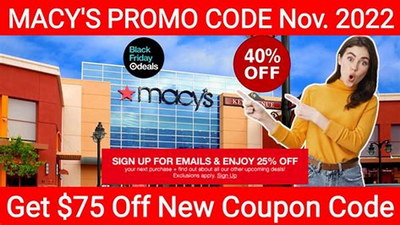 Macy Promo Code 2024 In