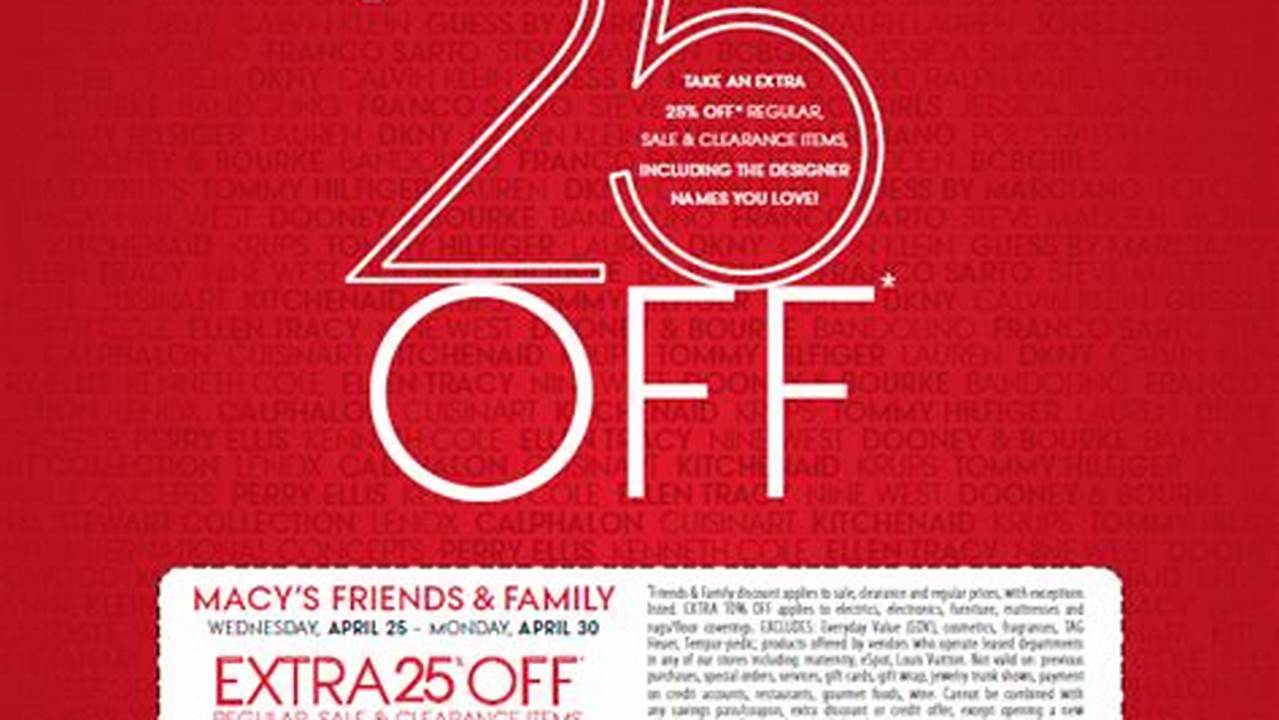 Macys Promo Code November 2025