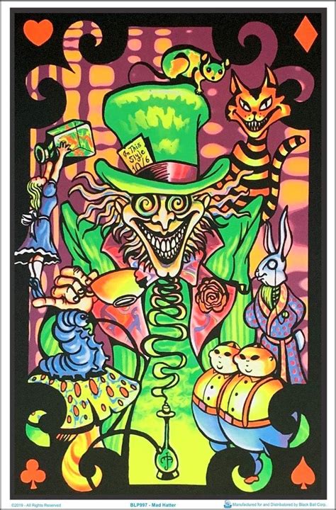 Mad Hatter 10 6 Card Printable