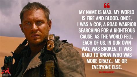 Mad Max Quotes