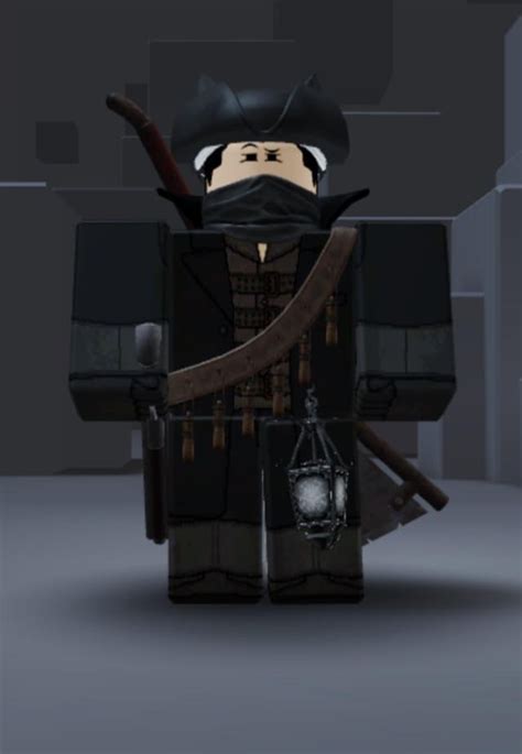 Made a random BloodBorne Hunter in Roblox : r/RobloxAvatarReview