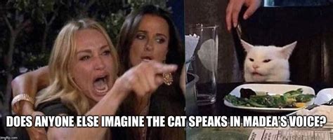Madea Yelling Cat Meme