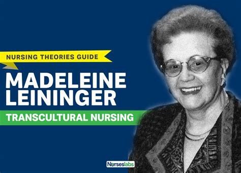 Madeleine Leininger's Transcultural Caring Theory