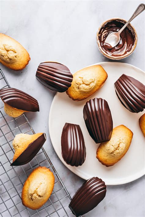 Madeleines au chocolat