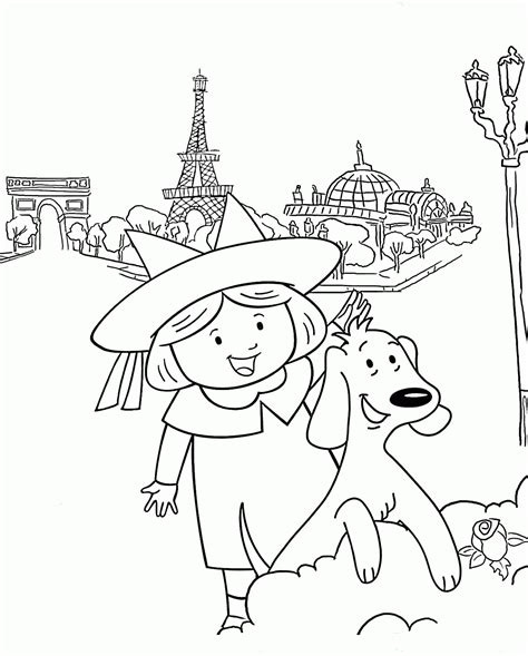 Madeline Coloring Pages