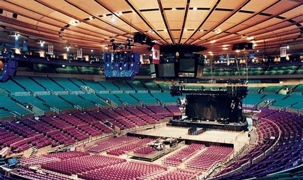 Madison Square Garden 2024 Concert Tickets